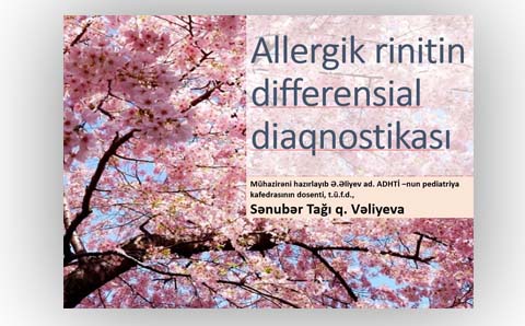 Allergik rinitin differensial diaqnostikası1